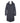 Made in Italy Black Wool Men's Raincoat