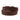 Made in Italy Elegant Brown Suede Calfskin Belt