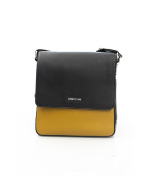 Cerruti 1881 Yellow Leather Women Crossbody