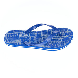 Chanclas Just Cavalli Elegantes Azul Claro para Hombre