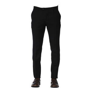 Pantalones negros elegantes Trussardi para un estilo distinguido