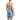 Bikkembergs Light Blue Polyester Men Swim Short