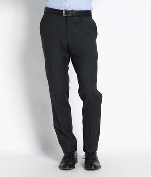 Uominitaliani Gray Wool Men Pant Uominitaliani 