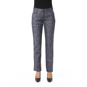 BYBLOS Black Viscose Jeans &amp; Pant