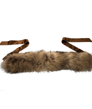 BYBLOS Brown Raccoon Fur Other Accessory