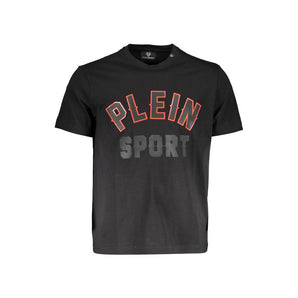 Plein Sport Elevated Athletic camiseta negra con estampado icónico