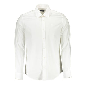 Camisa elegante de algodón elástico blanca de North Sails