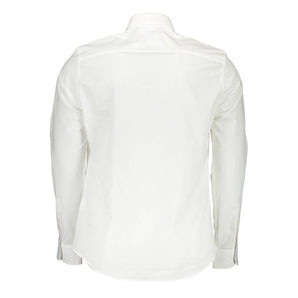 Camisa elegante de algodón elástico blanca de North Sails