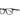 Ermenegildo Zegna Black Plastic Glasses (Frames)
