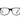 Ermenegildo Zegna Black Plastic Glasses (Frames)