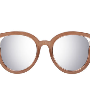 Guess Brown Metal & Plastic Sunglasses