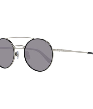 Web Silver Metal Sunglasses