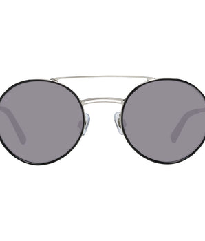 Web Silver Metal Sunglasses