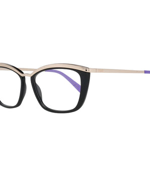 Emilio Pucci Black Metal & Plastic Glasses (Frames)