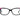 Emilio Pucci Black Plastic Glasses (Frames)