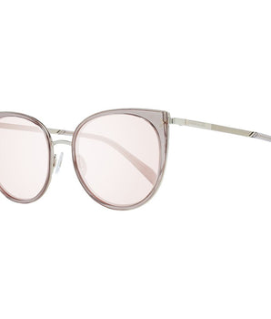 Karen Millen Pink Metal & Plastic Sunglasses