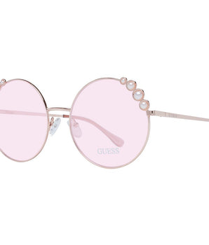 Guess Rose Gold Metal Sunglasses