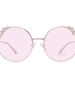 Guess Rose Gold Metal Sunglasses