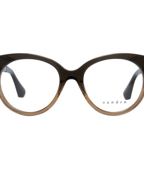 Sandro Brown Metal & Plastic Glasses (Frames)