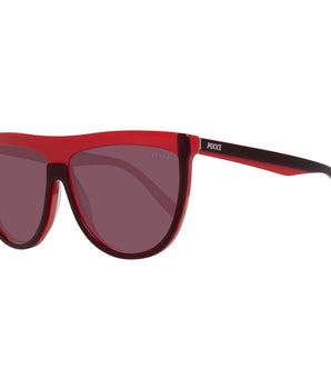 Emilio Pucci Burgundy Plastic Sunglasses
