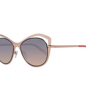Emilio Pucci Rose Gold Metal Sunglasses