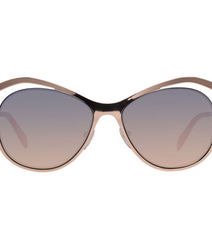 Emilio Pucci Rose Gold Metal Sunglasses