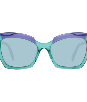 Emilio Pucci Green Plastic Sunglasses