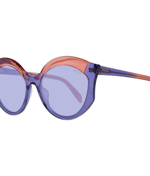 Emilio Pucci Purple Plastic Sunglasses