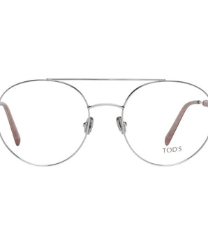 Tod's Silver Metal &amp; Leather Glasses (Frames)