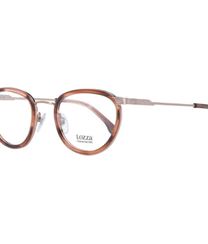 Lozza Brown Metal & Plastic Glasses (Frames)