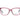Zadig & Voltaire Red Plastic Glasses (Frames)