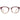 Zadig & Voltaire Red Metal & Plastic Glasses (Frames)