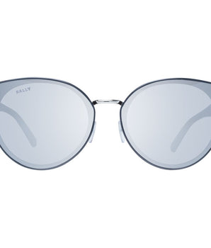 Bally Gray Metal & Plastic Sunglasses