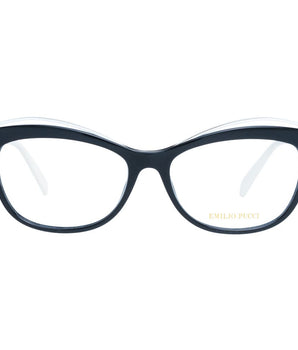 Emilio Pucci Black Metal & Plastic Glasses (Frames)