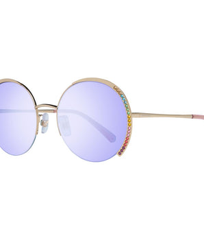 Swarovski Gold Metal Sunglasses