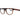 Ermenegildo Zegna Brown Plastic Glasses (Frames)