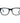 Ermenegildo Zegna Black Plastic Glasses (Frames)