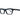 Ermenegildo Zegna Black Plastic Glasses (Frames)