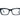 Ermenegildo Zegna Black Plastic Glasses (Frames)