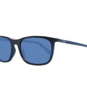 Longines Black Plastic Sunglasses