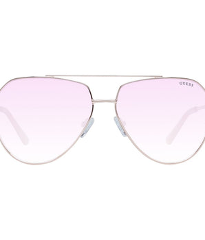 Guess Rose Gold Metal Sunglasses