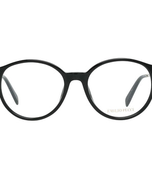 Emilio Pucci Black Metal & Plastic Glasses (Frames)