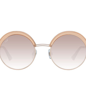 Gafas de sol Web de oro rosa para mujer