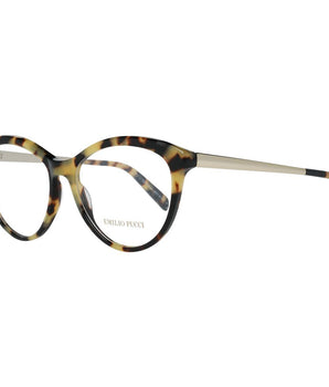 Emilio Pucci Brown Metal & Plastic Glasses (Frames)