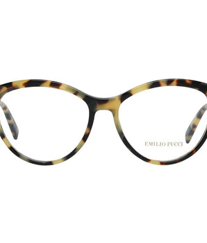 Emilio Pucci Brown Metal & Plastic Glasses (Frames)