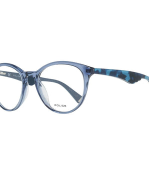 Police Blue Plastic Glasses (Frames)
