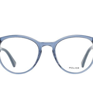 Police Blue Plastic Glasses (Frames)