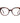 Swarovski Brown Plastic Glasses (Frames)