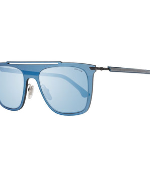 Police Blue Plastic Sunglasses