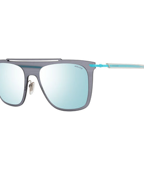 Police Blue Metal & Plastic Sunglasses